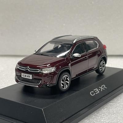 Static Die Casting 1:43 Scale Simulated Citro C3-xr Citroen Alloy Off-road Vehicle Collection Memorial Car Models