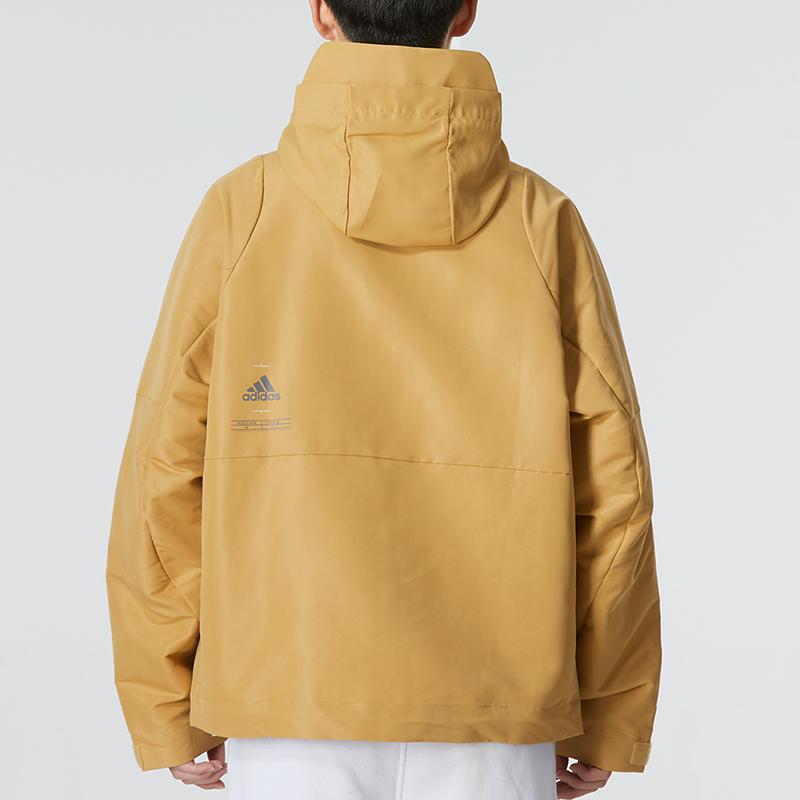 New Adidas Jackets Men Brown Yellow HM5167