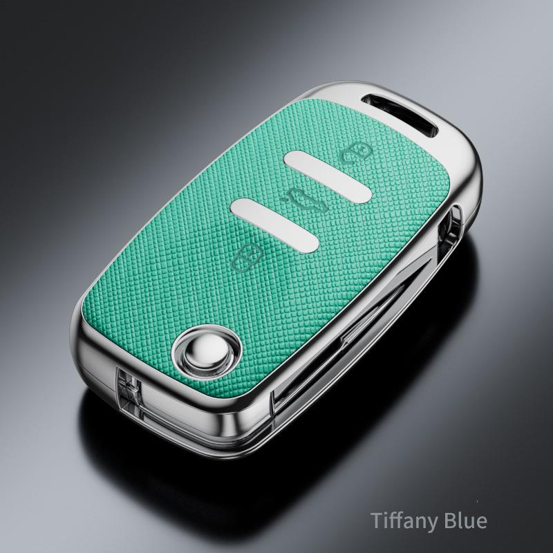 

New Car Key Case Cover keychain Sets For VW Volkswagen Golf 4 5 6 Jetta Polo Passat Skoda Superb Octavia Fabia Seat Ibiza Leon тіффані синього кольору