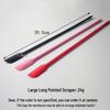 Silicone Pointed Spatula & Jar Scraper for Cosmetic & Cooking, Heat-Resistant