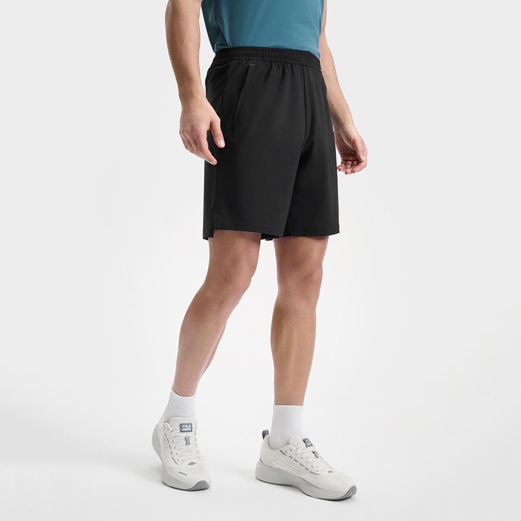 New FILA Fitness Casual Shorts Men's Pitch Black BK A11M521610F-BK