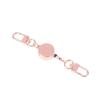 Zinc Zinc Alloy Elastic Keychain Anti-theft Sporty Retractable Key Ring Retractable Key Holder  Travel Tool