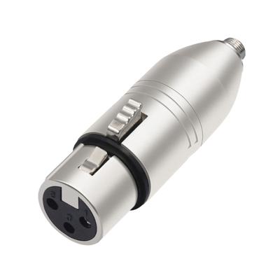 3.5mm Female To XLR Female Adapter Professional Auditory Connector For Amplifiers And Cameras