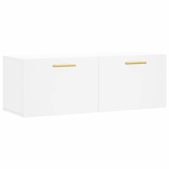 VidaXL Armoire murale blanc 100x36,5x35 cm bois d'ingénierie 830116