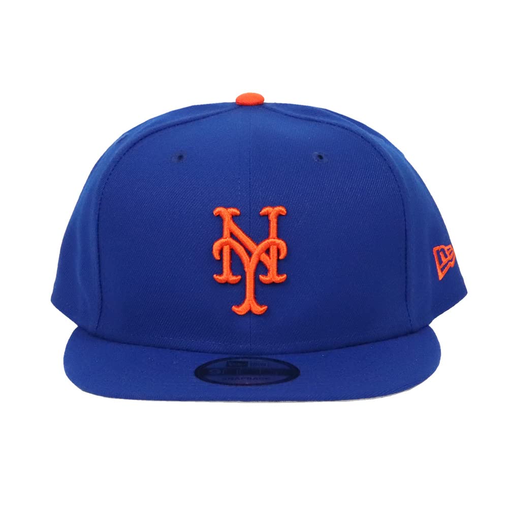 New Era 9FIFTY Snapback Cap MLB Major League Baseball Hat New York Mets Men's [Used]