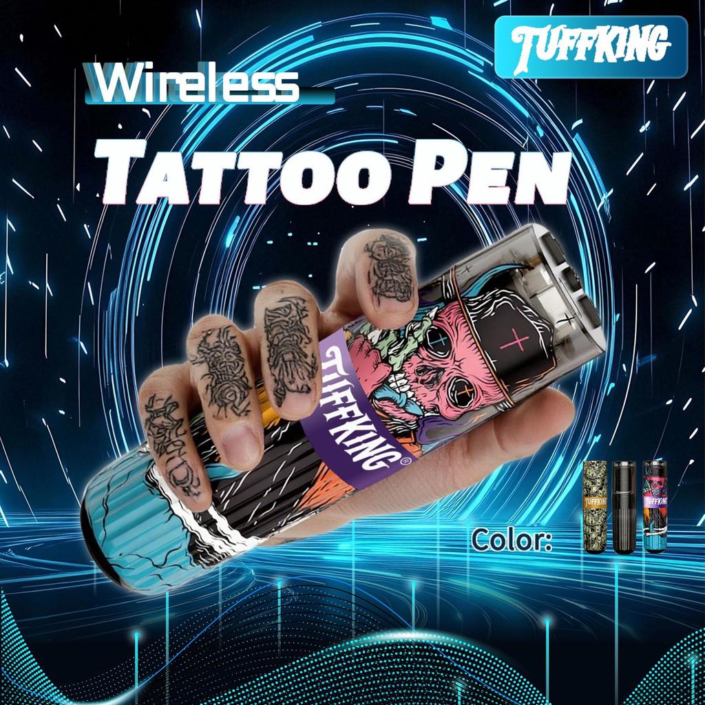 Kit Tatuaggio Penna Wireless a Batteria Shading Liner