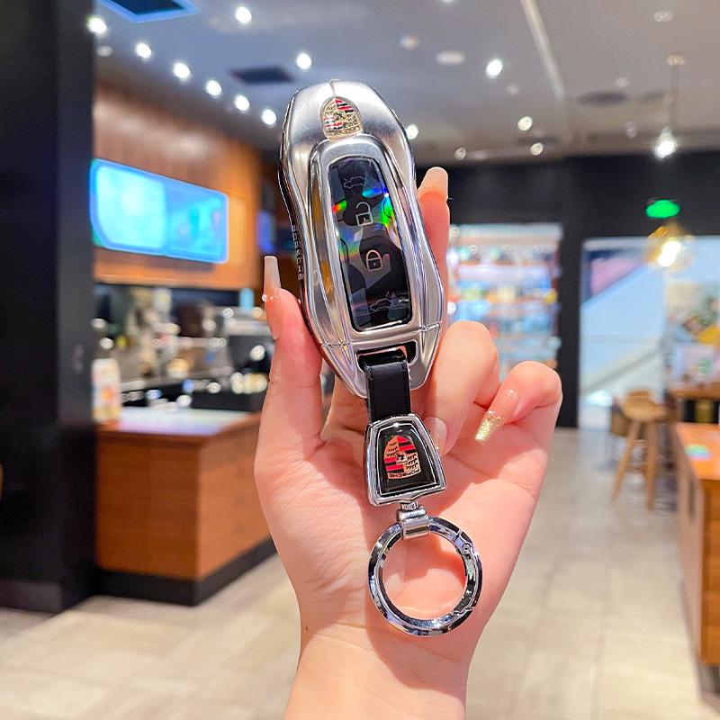 Porsche 24/25 Macan EV Turbo Kovový kryt klíče