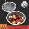 Stainless Steel Spice Ball for Soup and Hot Pot Seasoning with Tea and Meat Flavor Filter
