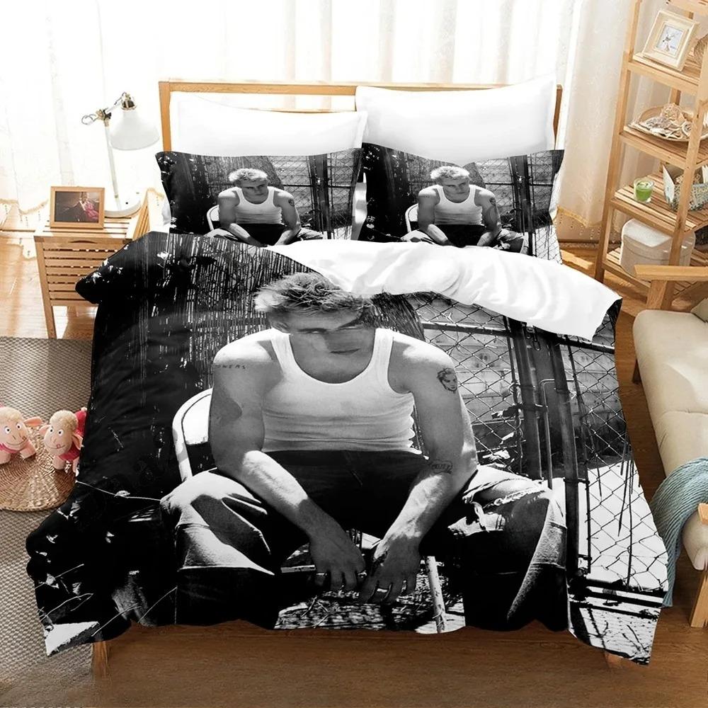 3D Print Singer The Kid LAROI Bedding Set Duvet Cover Bed Set Quilt Cover Pillowcase Comforter king Queen Size Boys Adult