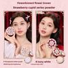 Flower Knows Strawberry Cupid Professional Makeup Set For Women Full Kit Gift Box Eyeshadow Lip Cream Blush Compact Powder Sets