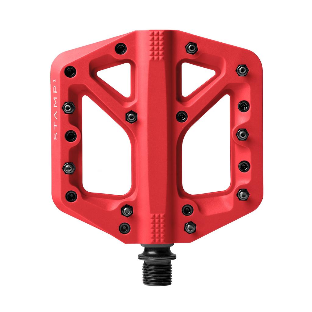 CRANK BROTHERS Stamp 1 Pedals, Small, Red, 577585