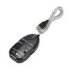 Guitar To USB Interface Link Cable Adapter Audio Connector Recorder for PC Computer