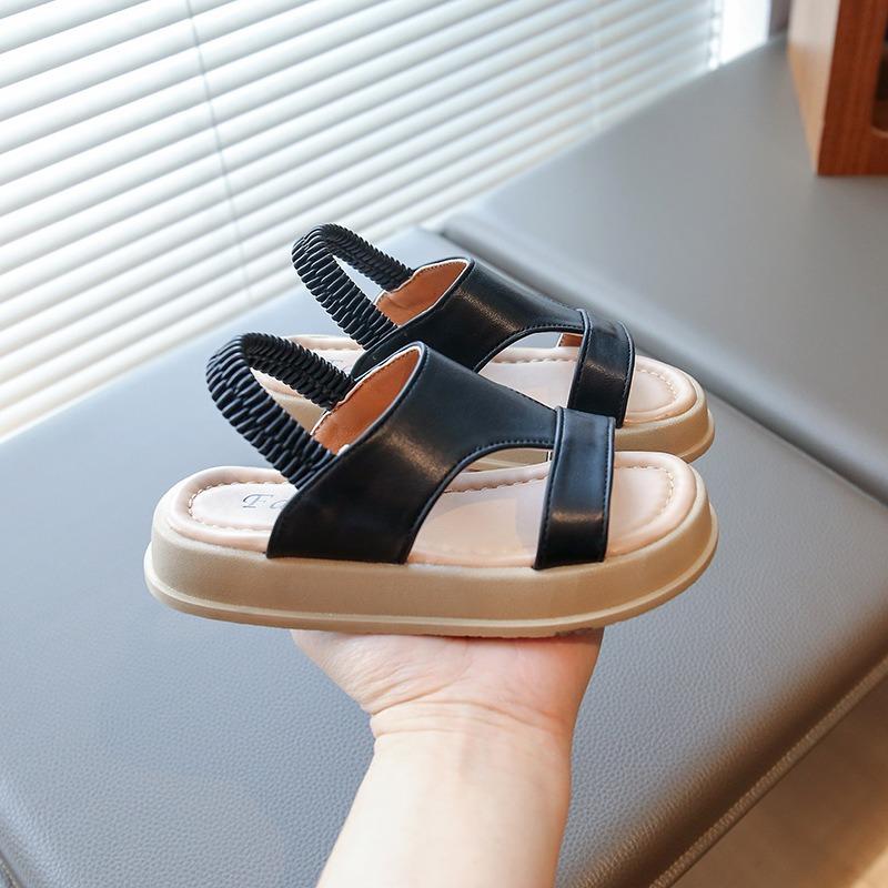 Kids Girls Sandals, Summer New Casual Beach Shoes, Soft Sole Fashion Trendy Anti-slip Toddler Shoes for Baby Girls