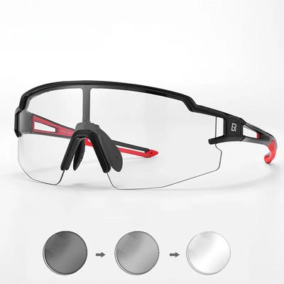 Fotochromowe okulary rowerowe UV400 Okulary rowerowe MTB Road Okulary sportowe Okulary przeciwsłoneczne Okulary rowerowe z dużą ramką