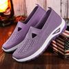Women's Shoes Summer Fashion Large Size Fly Woven Surface Breathable Middle-aged and Elderly Mother Shoes Casual and Comfortable