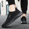 Spring and Autumn Shoes Men's Running Shoes Korean Edition Soft Soled Breathable Mesh Sports Shoes