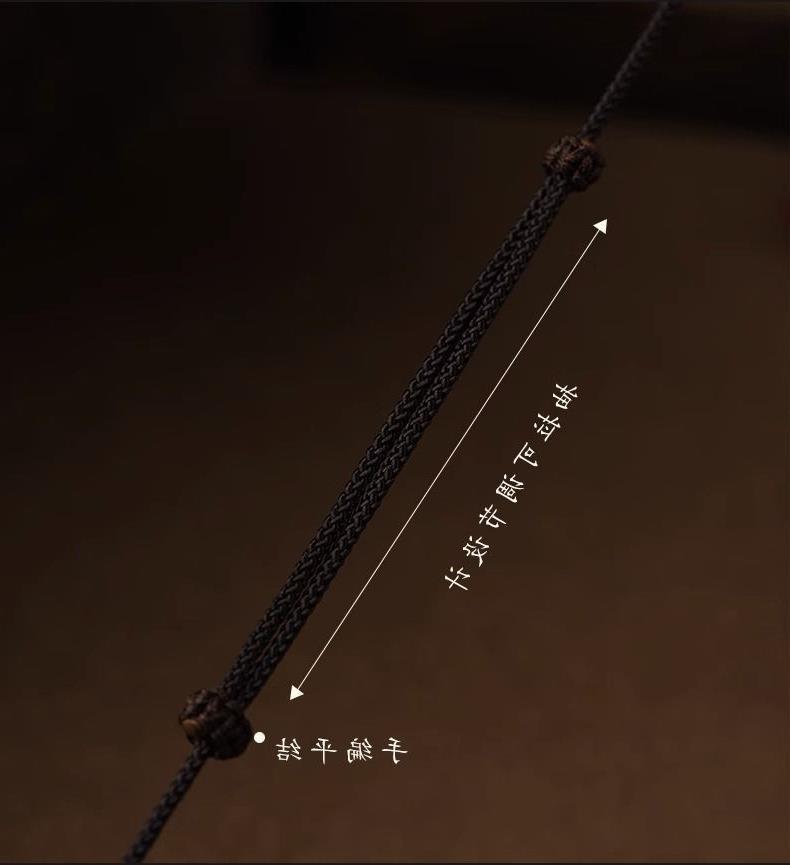 Tibetan Nine-Eyed Dzi Bead Retro Ethnic Necklace