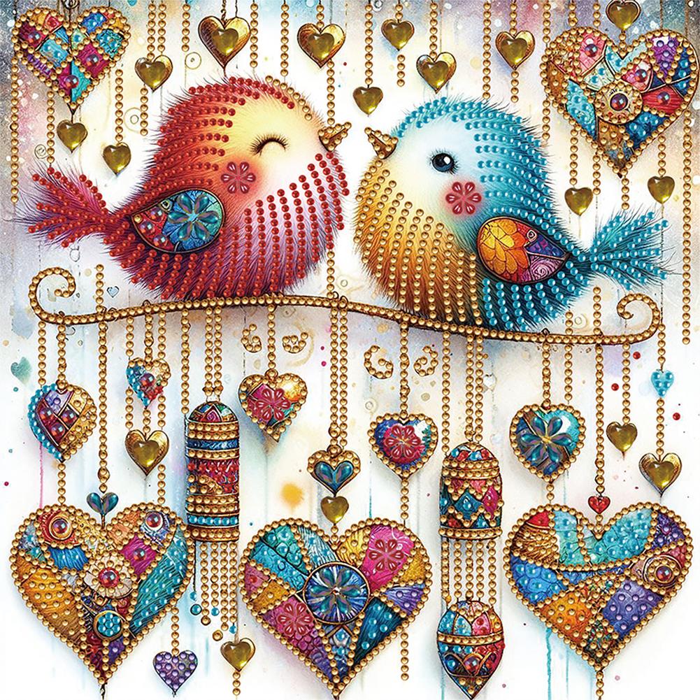 5D DIY Partial Special Shaped Drill Diamond Painting Kit Animal Decoration