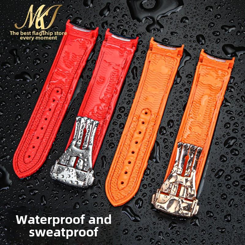 For Omega Seamaster 300 Observatory Ocean Universe 600 Nylon Rubber Silicone men WatchBand 20mm 21mm 22mm Watch Strap Bracelet