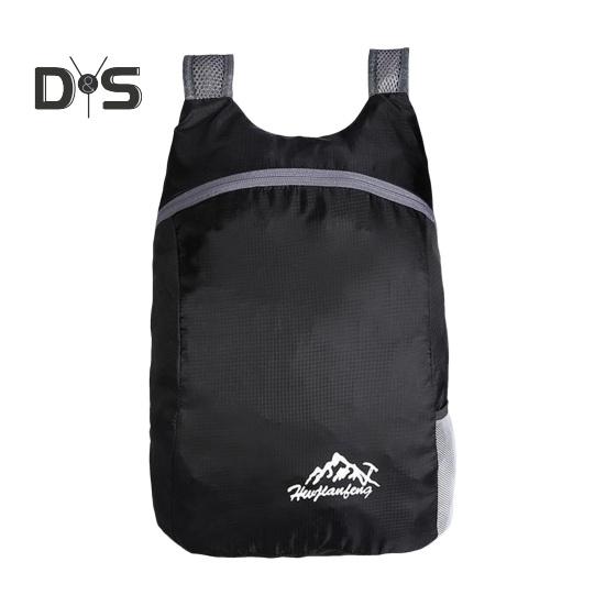 Outdoor Backpack Waterproof Foldable Lightweight Breathable Shoulder Strap Large Capacity Hiking Camping Trips Storage Bag