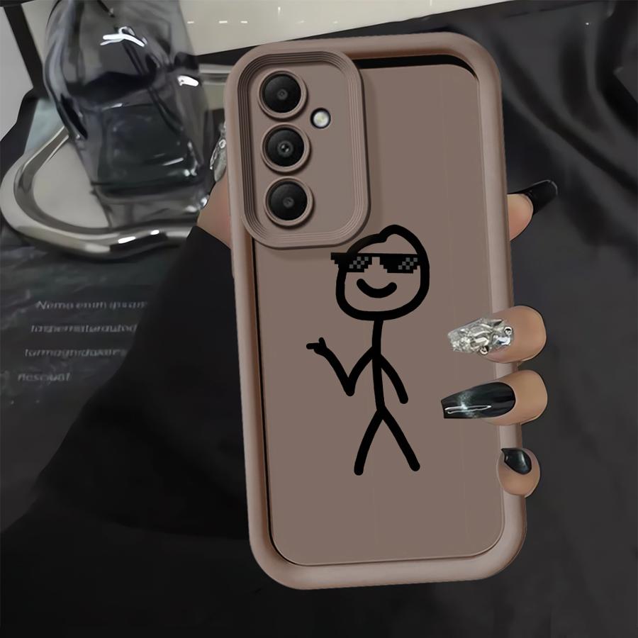 Case for Samsung Galaxy A56 A24 A54 A32 A22 A35 A52 A36 A73 A25 A26 A55 A21s Phone Cover Cartoon Character
