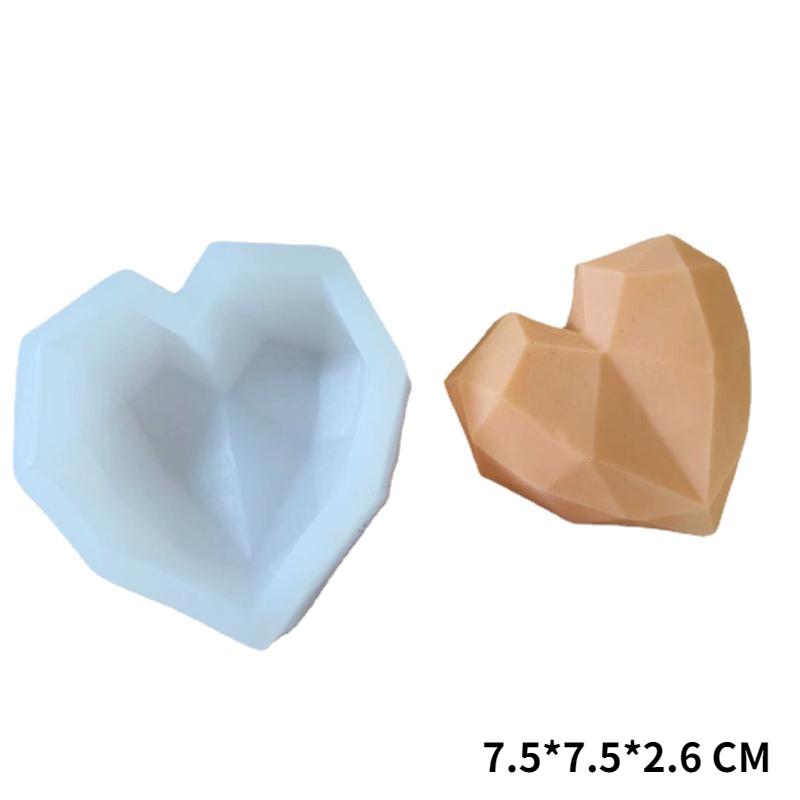Love Mold Silicone Baking Accessories DIY Chocolate Candy Molds Fudge Cupcake Decorating Supplies Baking Tools Cake Molds