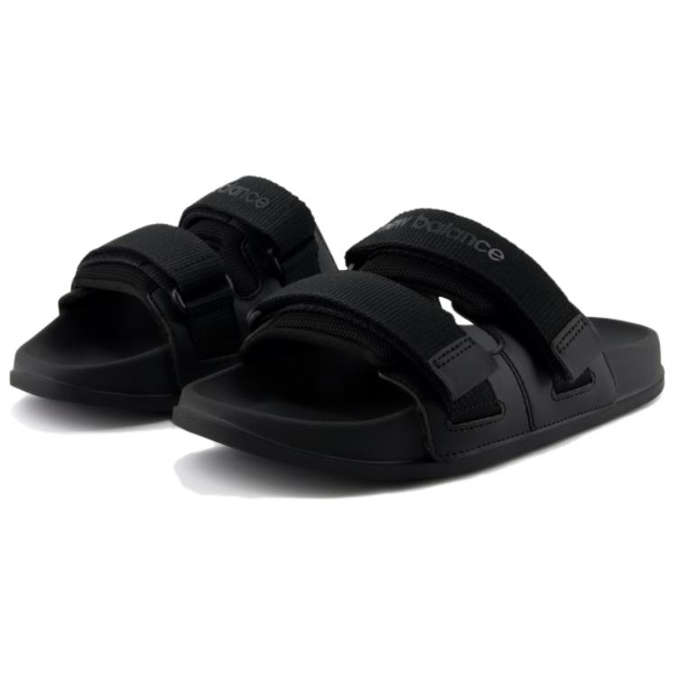 New Balance UTS Comfortable Versatile Anti-Wear Slide Sandals Women Footwear Black SWAUTSA1