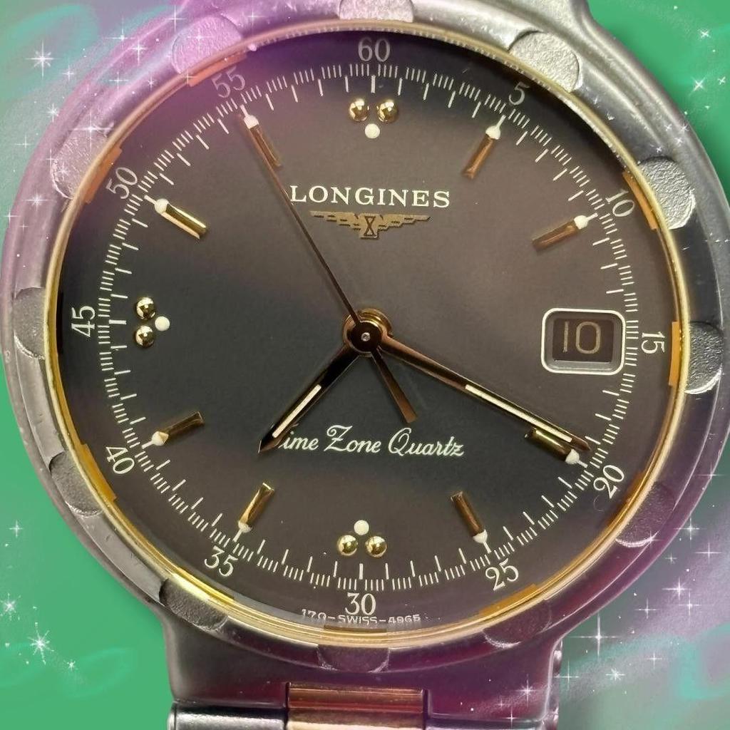 Used [Good Condition, Working Item] Longines Conquest Men's Watch Date Waterproof Quartz