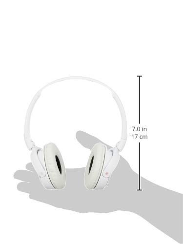 Sony MDR-ZX310 Headphones: Closed-back, Foldable, White