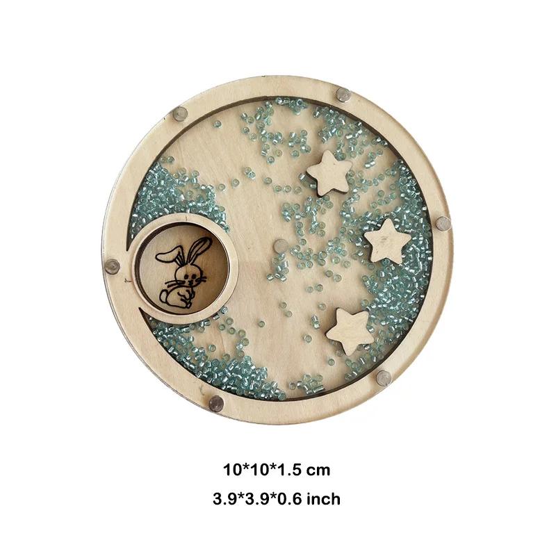 Montessori Spielzeug Beschäftigungsbrett DIY Zubehör Lernen Bildung Beschäftigungsbrett Spiele für Baby Aktivitätsbrett Komponenten Holzteile