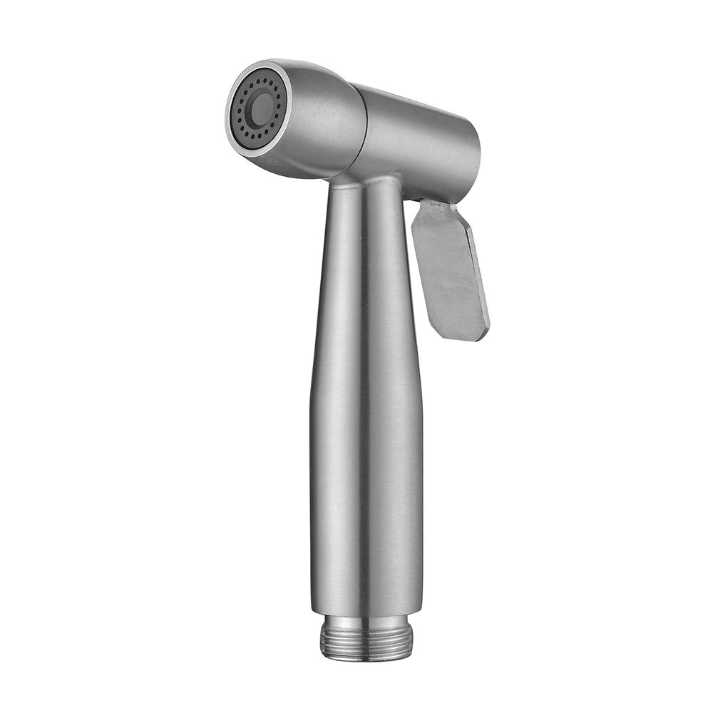 Moderner 304 Edelstahl Duscharmatur Bidet Handbrause ABS Toiletten Shattaf Set für Hotels Einfach zu bedienen