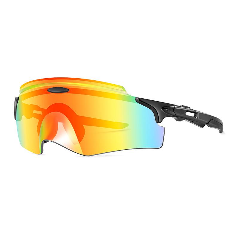 Lunettes de Soleil Unisexe Tendance 2026 Protection UV400 Logo Personnalisé Légères Confortables pour les Sports d'Extérieur comme la Course à Pied le Vélo