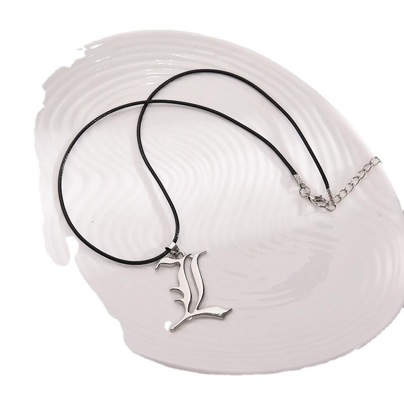 Death Note Logo Alloy Necklace Anime Pendant
