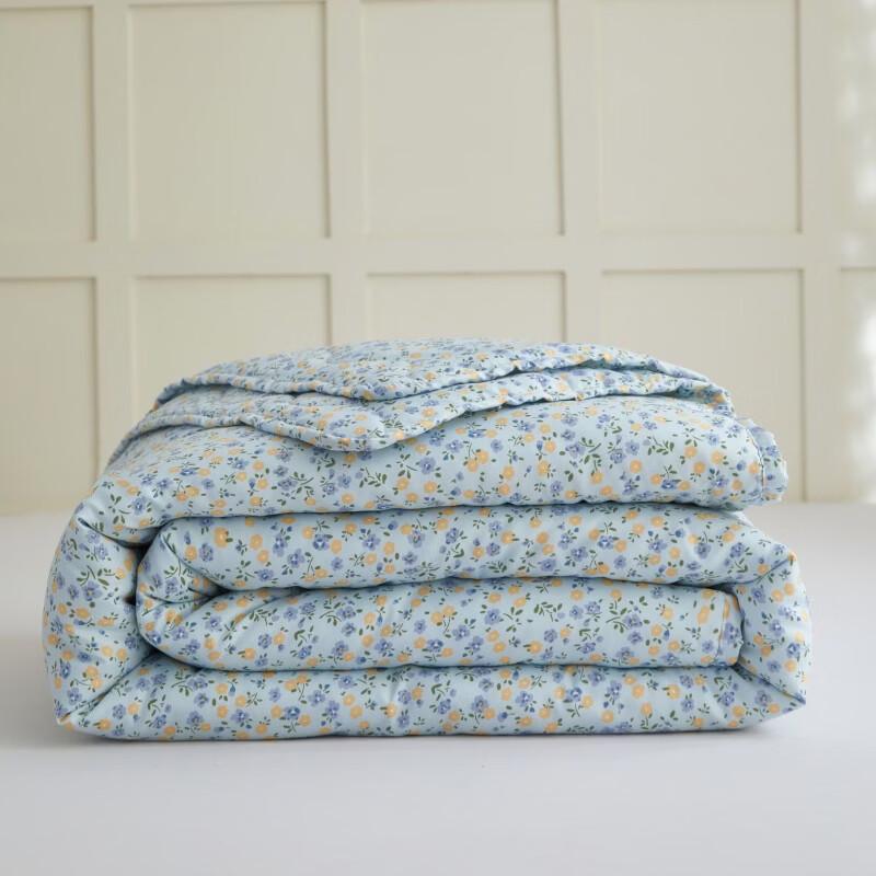 Hongdou Quick-Dry Breathable Washed Cotton Summer Quilt
