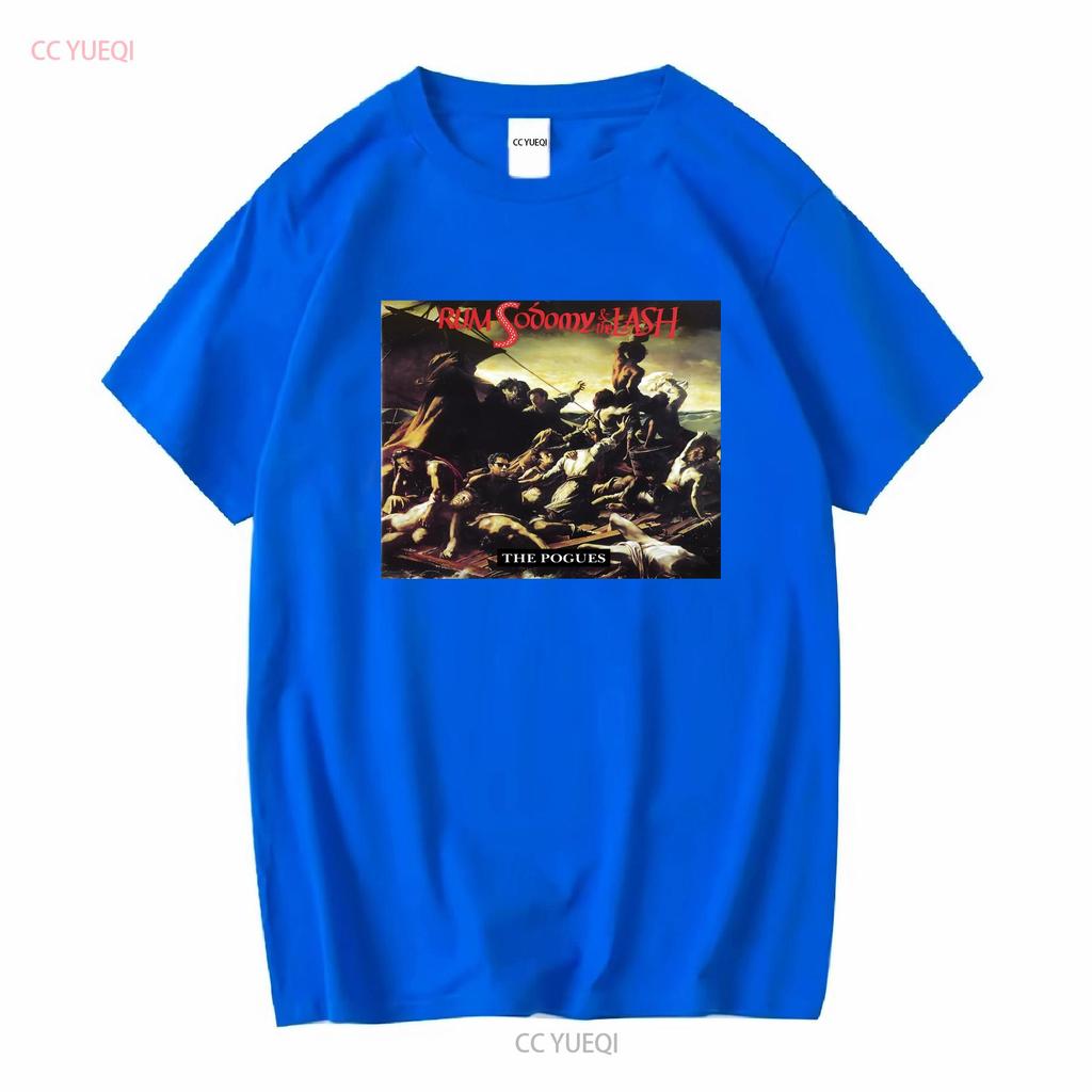 NEW THE POGUES T SHIRT Rum Sodomy and Lash S 5XL Long or Short Sleeves Vintage Washed Soft Breathable Fashion Streetwear Homme