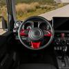 LIDUN Steering Panel Covers for Suzuki Jimny Nomad Jimny Sierra and Jimny Steering Wheel Switch and Accessories to Prevent Scratches from ABS Resin