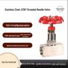 Stainless Steel J11W/J13W-160P High-Pressure Threaded Internal Needle Globe Valve