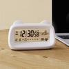 Desk Decorations Table Clock Bedroom Decoration Led Digital Alarm Clock Data Times Calendar Electronic Multi-function Desktop