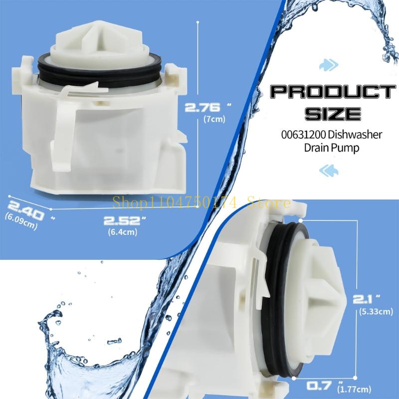 High Performances Drainage Unit For Dishwashers Durable Plastic Construction top sale, For Smooth Appliance Operations