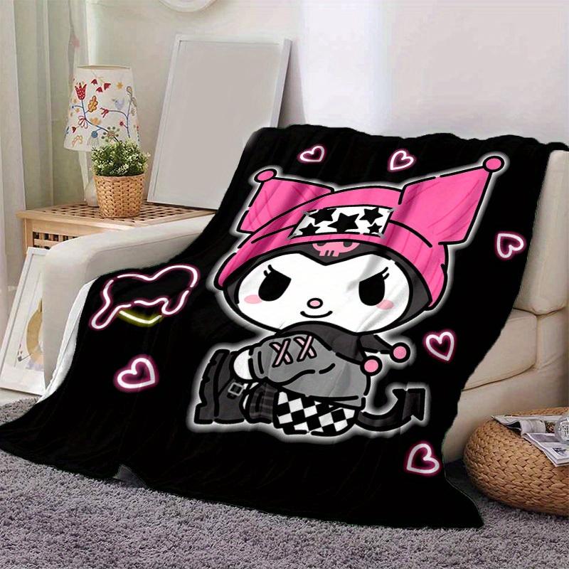 1pc. Cute Kawaii Cat Pink Hat Heart Home Office Outdoor Blanket Gift Ideaz0411262
