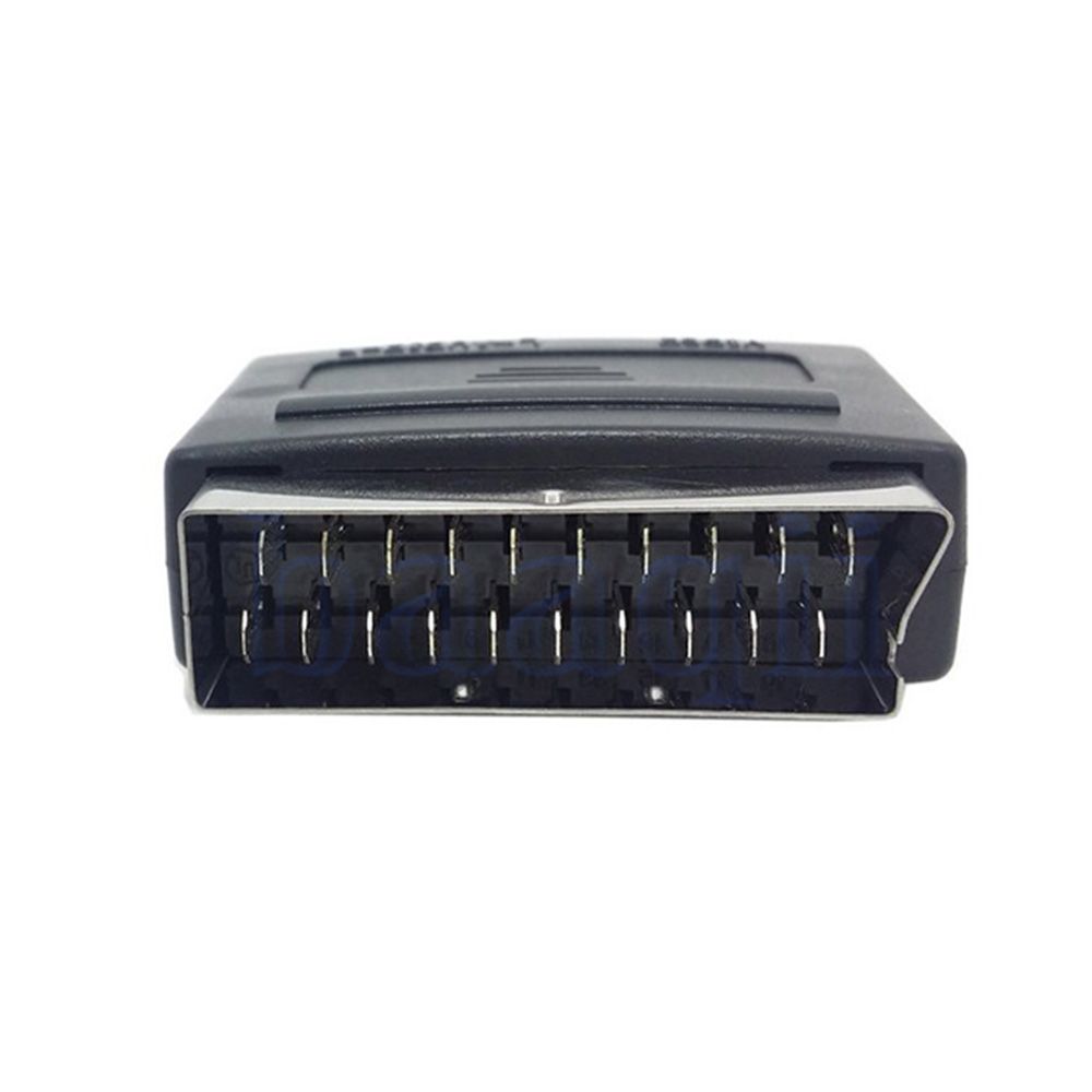 Pins Adapter SCART for TV DVD To 3 RCA Female Adapter Audio Video Accessories SCART Converter Cable