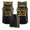 Lakers # 23 LeBron James Basketball Jersey Adult Kids Set