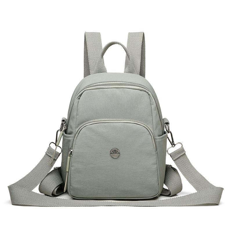 

Simple backpack small fresh backpack casual зелений
