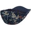 Washed Denim Print Beret Women Duck Tongue Shade Forward Hat Men's Retro Casual Painter Hat