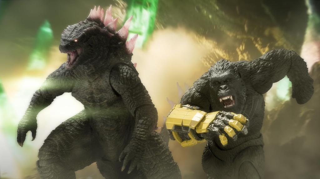 TAMASHII NATIONS Godzilla x Kong New Empire Scarking from Godzilla x Kong New Empire (2024) S.H.MonsterArts Action Figure