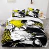 New Anime Tokyo Revengers Bedding Set Single Twin Full Queen King Size Bed Set Adult Kid Bedroom Duvet Cover Sets Home Textiles