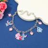 Stitch Cartoon Alloy Bracelet With Electroplated Finish For Unisex Gift Giving