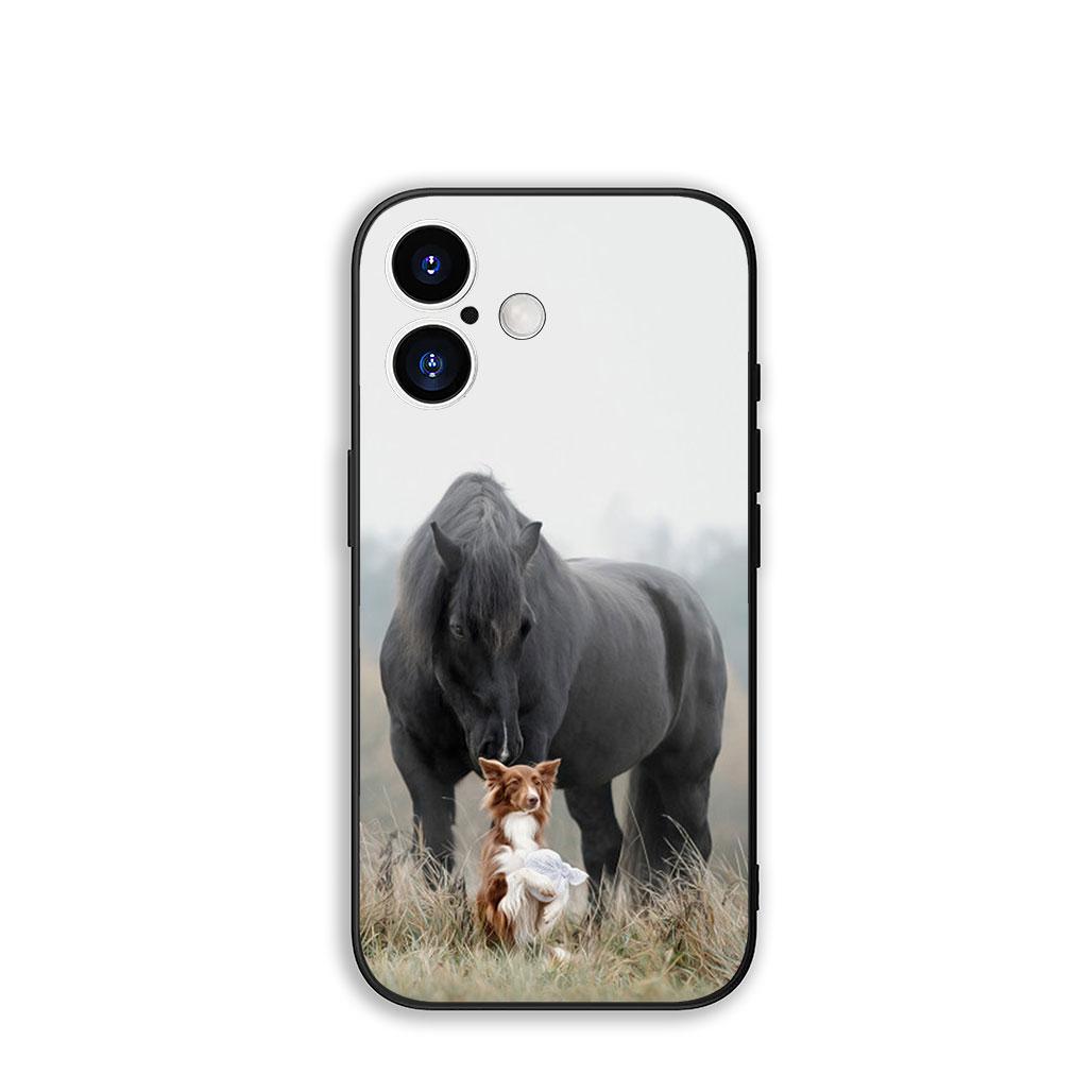 

Phone Cover Running Wild Horse Cool Casing for Apple iPhone 17 16 11 Pro XS Max XR 6 7 8 Plus + 16E SE 2020 Air 5 8+ Case iPhone X