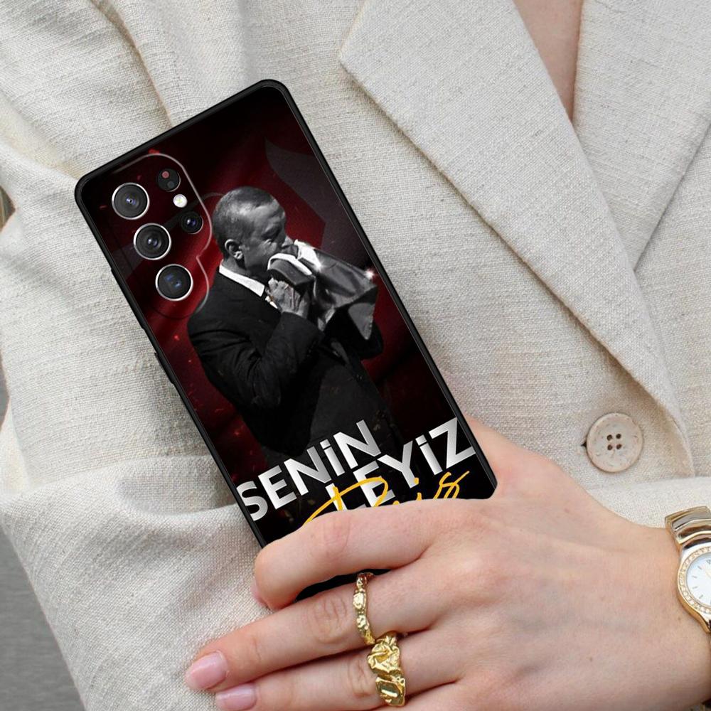 Turkey Recep Tayyip Erdogan PRINT Cell Phone Case for Samsung Galaxy S26 Ultra S25 S24 S23 S22 S21 S20 Note10 Cover Galaxy S26 Plus