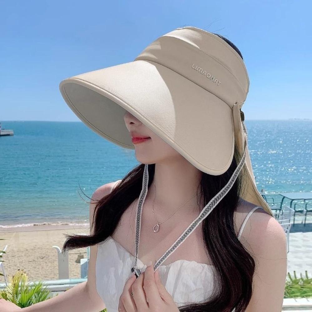 Chapeau de pêcheur anti-UV, casquette à visière tendance pour l'été